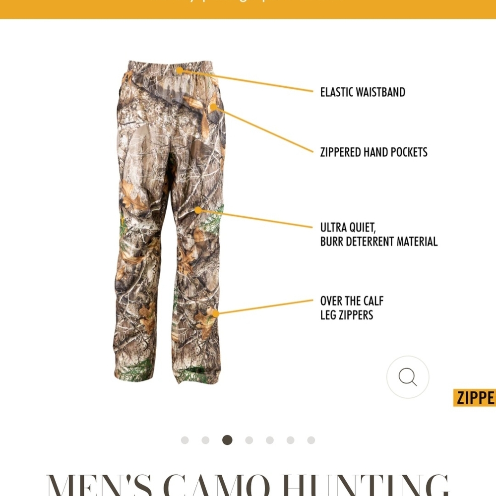 NWT Hotshot Waterproof Men's Veil Camo Hunting Pants - Picture 5 of 9